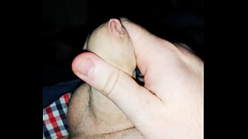 Preview 3 of Very Bbw Duby - Playing with my uncut cock