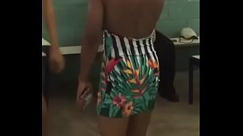 Preview 3 of Anak Dan Ibuk Nya - Viado/gay/filha da puta/thiago Gayzinho sensualizando de vestido