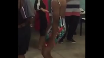 Preview 1 of Anak Dan Ibuk Nya - Viado/gay/filha da puta/thiago Gayzinho sensualizando de vestido