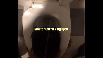 Preview 1 of Big Cock Crying Mom - Master Garrick pissed on slave&#039_s head