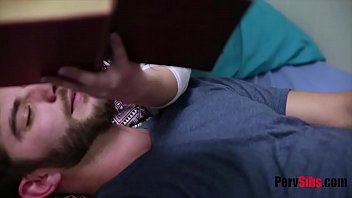Preview 1 of Hugh 18 Inch Bbc - stepSister takes goodcare of unwell