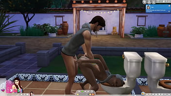 Preview 2 of Sleeping Sex In Night Suit - GRANNY HAVE SOME FUN SIMS 4