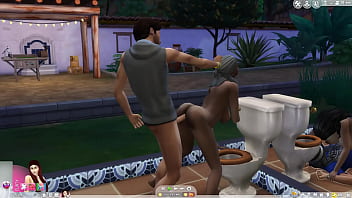 Preview 3 of Sleeping Sex In Night Suit - GRANNY HAVE SOME FUN SIMS 4