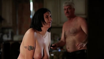 Preview 3 of Hairy Egyptian Women - Locked breasts receive a hundred stick strokes