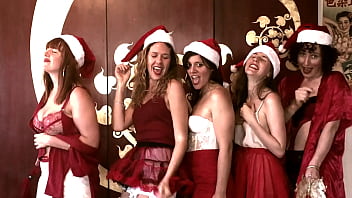 Preview 2 of Sex Telungana - Merry Christmas Dancing Girls