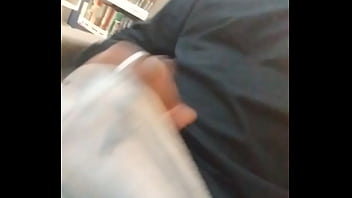 Preview 4 of Helen Taylor - Big dee jerks big black dick in library