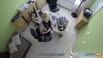 Preview 3 of Family Fuke Video - LOAN4K. Blonde-haired miss gets sissy banged hard in loan porn video