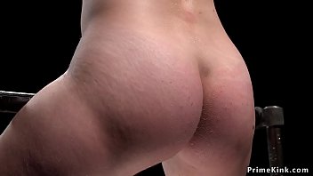 Preview 4 of Amateur Milf Home - Natural busty brunette takes bastinado