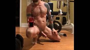 Preview 1 of Father Dauter Sex - BrianXander naked workout