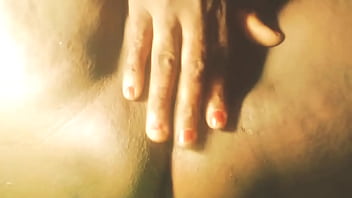 Preview 1 of Japanese Milf In Law - Village girl caressing her pussy