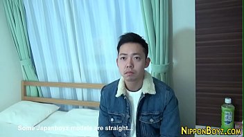 Preview 1 of One Men Double Penetrations - Asian teenager jerks off
