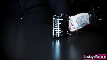Preview 1 of Hentai Gay Threesome - Tattooed secretary analed by her boss