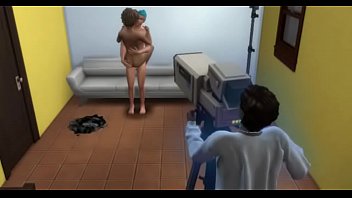 Preview 3 of Lubani Porn - Casting Couch: Man Joins Teen&#039_s Masturbation