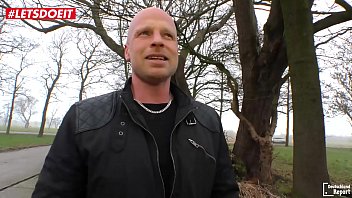 Preview 1 of Scat Nina - German Fucks a Stranger Outdoors