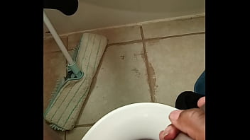 Preview 1 of Arbi Xxxwww - Love to stroke my small cock in the bathroom 8