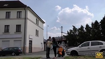 Preview 1 of Jon Fuck - HUNT4K. Beauty picked up on streets and fucked hard in front of BF