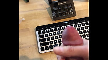 Preview 3 of Mom Son Furked - Me Shooting Huge load of cum onto desk _)