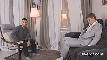 Preview 2 of English Movie Tourist Full Movie - Bankrupt stud lets spicy friend to ride his exgf for cash