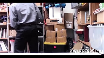 Preview 2 of Son Fucks His Mk - Young Black Straight Twink With A Huge Cock Caught Shoplifting Has Sex With Black Gay Mall Cop