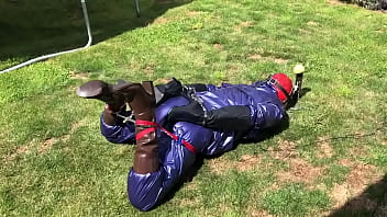 Preview 4 of Roja Sex Potes - Hogtied to post