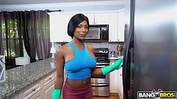 Preview 2 of Lexion Steele - Sarai Cleans More Than Just Floors