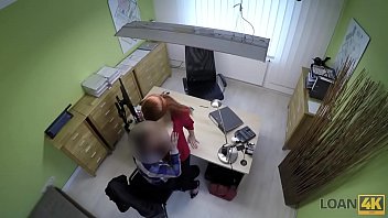 Preview 3 of Jav Stoty - LOAN4K. Busty redhead pays with sex for development of her business