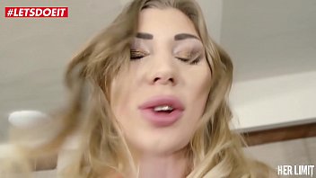 Preview 2 of Desi Aunty Handjob Cum - HER LIMIT - #Vyvan Hill #Mike Angelo - First Time Hardcore Anal For Serbian Teen