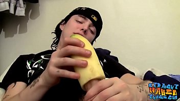 Preview 2 of School Xxx Techer - Good looking straight thug jerks off rock solid dick solo