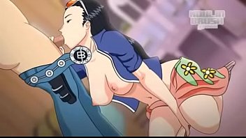 Preview 4 of Ainmane Sexi - Robin sucking nami dick futanari lesbian
