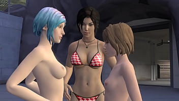 Preview 3 of Papa Bestraft Tochter - Lara,  Chloe and Max - Part 2