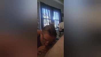 Preview 2 of C I D Shreya Sex Videos - Giving a guy head with new piercings