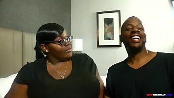 Preview 1 of Bahamas Vedoo Sex - big booty ebony Notmyequalxxx giving amazing head to Don Prince on BBWHighway