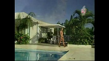Preview 1 of Skull Tuck - Sexy blonde milf has hot orgasm near pool