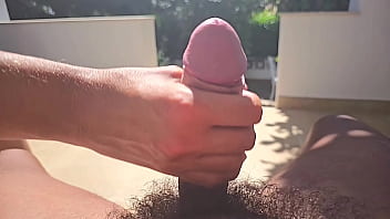 Preview 3 of Japanese Surprise Cumshot - Hand Job Super Slow Mo