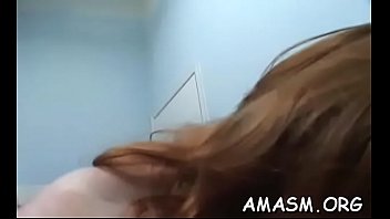 Preview 2 of Retro School Sex - Exposed beauty facesitting man during female domination show