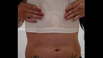 Preview 2 of Sri Lankan Sinhala New Sex Video - Wet T-shirt Emy Angel