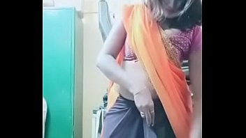 Preview 2 of Johnny Scene Sex - Swathi naidu sexy and romantic seducing in orange saree