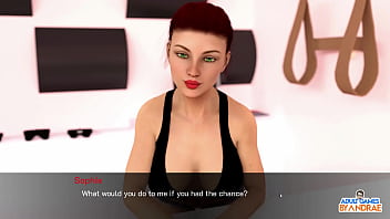 Preview 4 of Bruce Venture And Student - EP9: Trying So Hard To Flirt with Zoe and Sophie - Lust Theory - Season 1