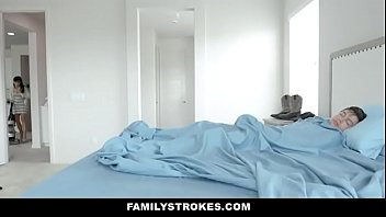 Preview 1 of Julia Ann Interracial Blowbang - Step Siblings
