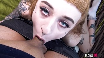 Preview 4 of Suggests - English Alt Girl Squirter Seduces Me into Sex after Interview - Azura Alii - BlissedXXX.com