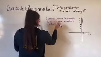 Preview 3 of Whitest Under 18 Girls Porn - Ecuaci&oacute_n de la recta pendiente ordenada al origen