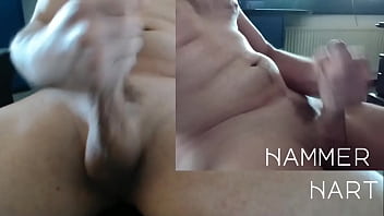 Preview 4 of Boob Suckvideos - Wanking In Multiple Views With Cumshot