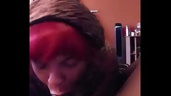 Preview 2 of Aaian Amateur Homemade - Sexy Black Tranny sucking BBC https://bit.ly/2rheZcS