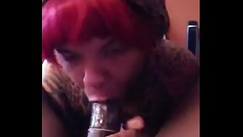 Preview 3 of Aaian Amateur Homemade - Sexy Black Tranny sucking BBC https://bit.ly/2rheZcS