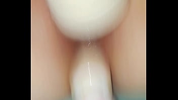 Preview 1 of Ako Nude - Amazing orgasm. Masturbation with two wands. One in my ass with a big nut
