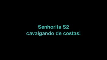 Preview 1 of Anal Masturbation Squirt - s2 cavalgando de costas!