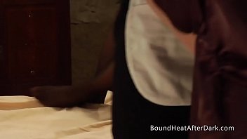 Preview 1 of Hostel Gels Xxx Video Hd - Mistress&#039_s Reward: Voyeur Maid Caught And Joins In Threesome