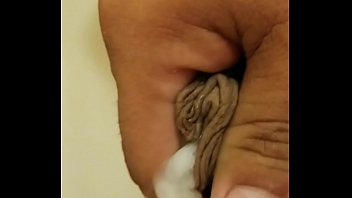 Preview 3 of Teen Hand Jos - Cumshot in the penis penis. Slow motion