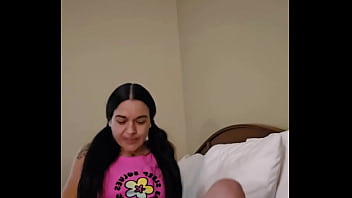 Preview 3 of Indian Pakistani Old Couple - Emy Angel adore montrer son petit corps