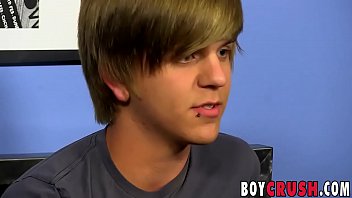 Preview 2 of Hars By Man Xx - Good looking twinkie strokes his dick after giving interview